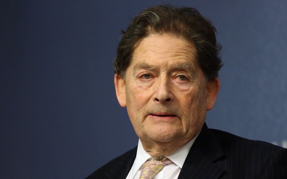 Nigel Lawson Delivers Speech On Leaving The EU