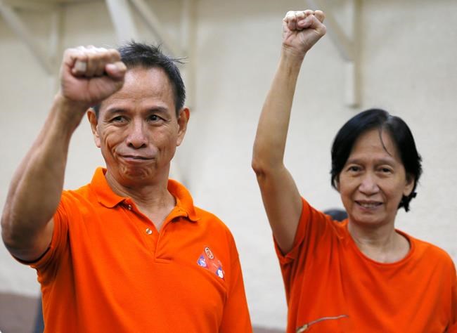 Philippines' leftist rebel leaders released for peace talks