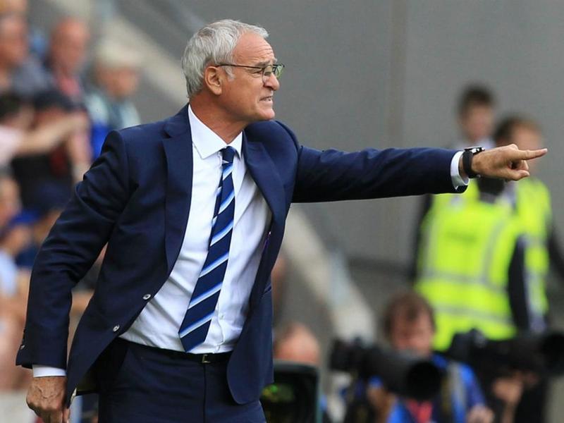 Leicester manager Claudio Ranieri