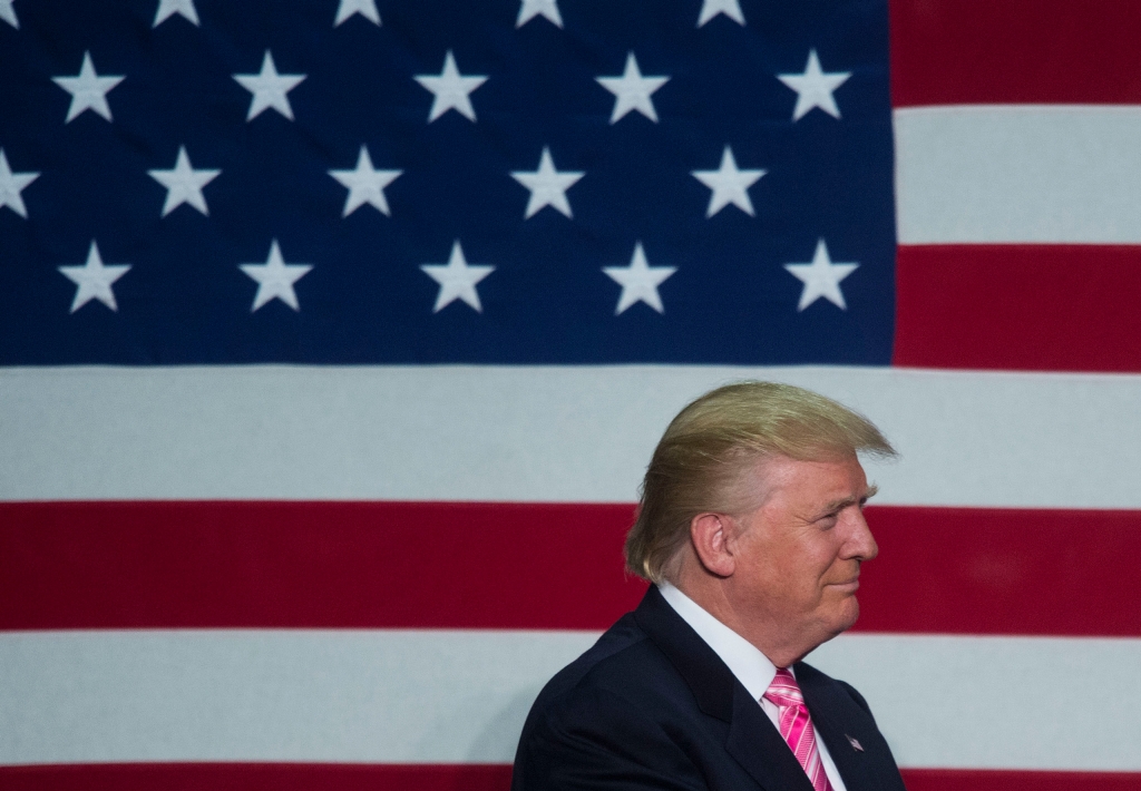 FREDERICKSBURG VA- AUGUST 20 GOP nominee Donald Trump holds a rally in Fredricksburg VA