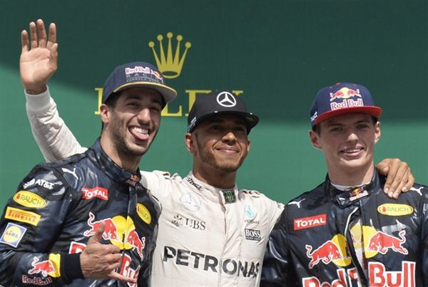 Lewis Hamilton has increased his lead of the world championship to 19 points with victory in the German GP