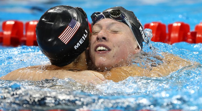 Lilly King backs up her finger wagging with a gold medal		Posted by	Ben Sieck