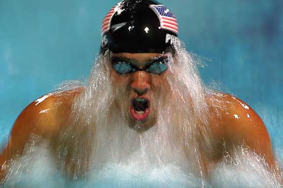 Lochte a six-time Olympic champion could only finish fifth