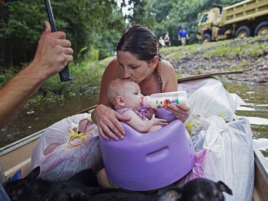 Louisiana Flooding Far From Over Despite Expected Respite From Rain