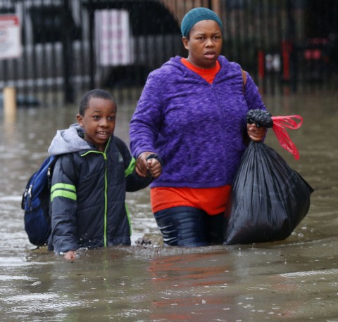 Flash flood watch in effect as rain pounds metro area