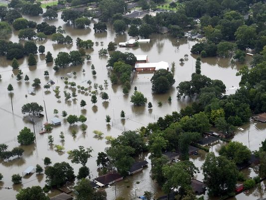 Over 24 inches of rain has fallen since Wednesday