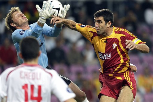 MARTIAL TREZZINI  Associated Press                          Sukur made more than 300 appearances for Galatasaray