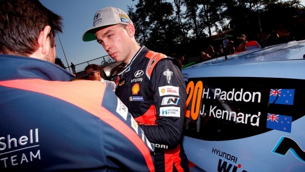 A fifth-place finish at the Rally of Germany has boosted Hayden Paddon to a share of third in the WRC standings