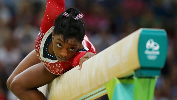 A mistake on the balance beam cost Simone Biles the gold