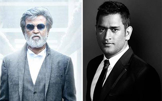 MS Dhoni does a Rajinikanth pose on Instagram