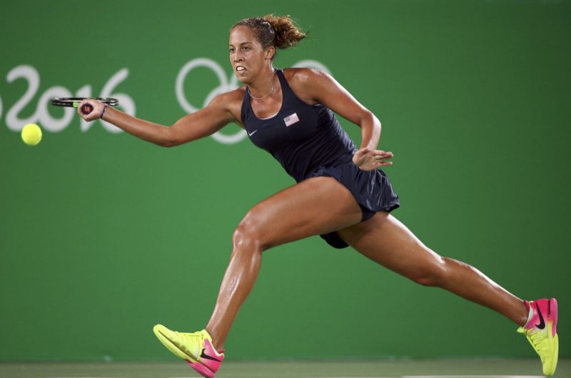 Madison Keys will play the Czech Republic's Petra Kvitova for the bronze medal