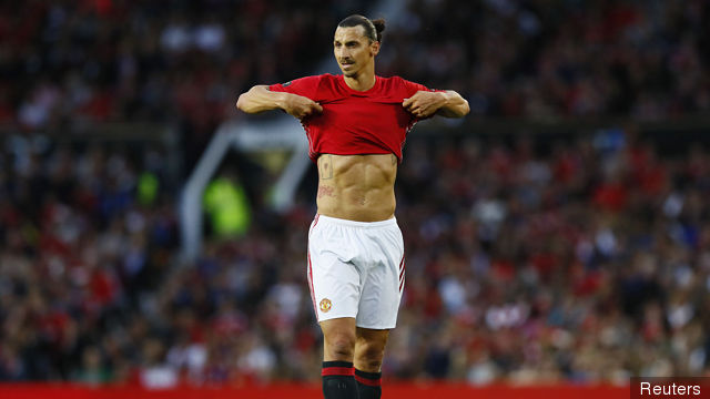 Manchester United's Zlatan Ibrahimovic