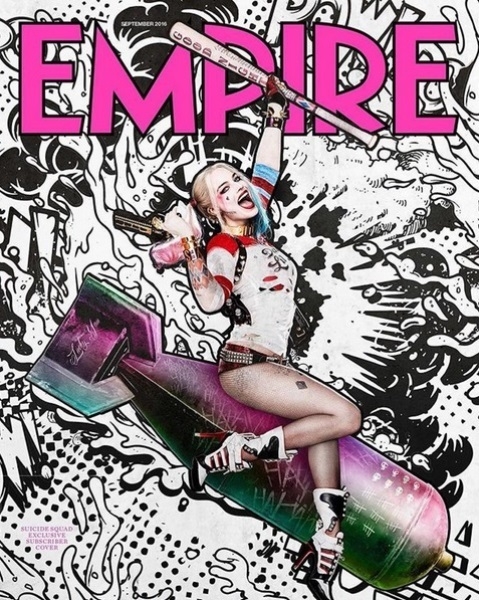 Harley Quinn poses for Empire magazine