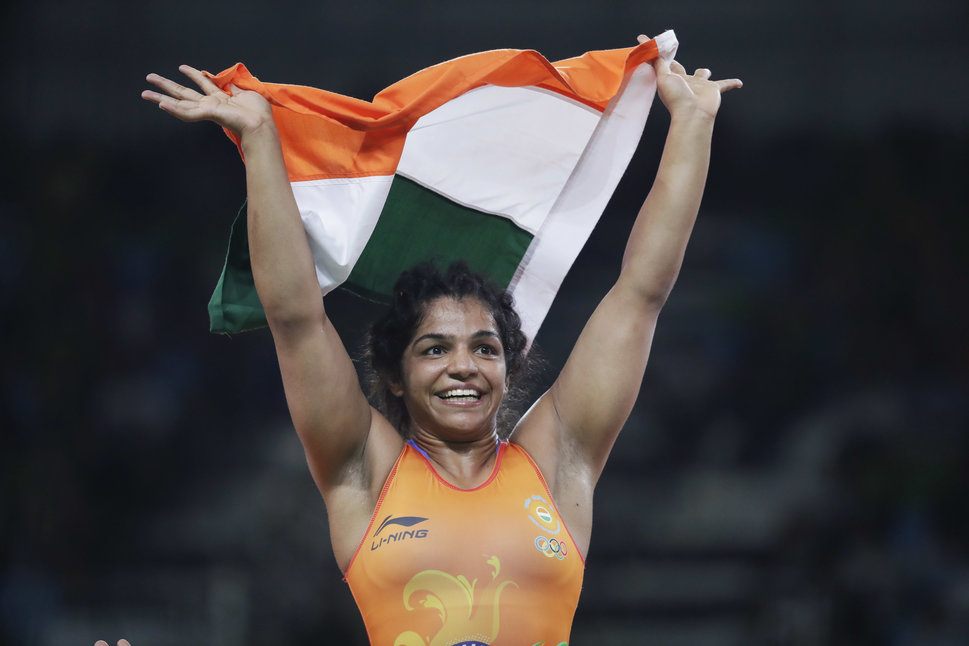 Markus Schreiber  Associated Press
India's Sakshi Malik won a bronze medal in the women's freestyle wrestling 58-kilogram competition at the Rio Olympics