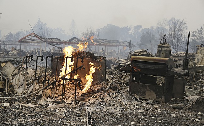 Residential Electrical Connection Sparked Valley Fire