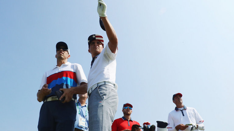 Matt Kuchar and Rickie Fowler are embracing the Olympics