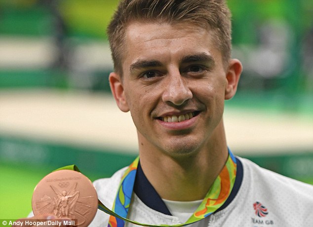 Max Whitlock claimed Great Britain's first men's all-round gymnastics medal for 108 years