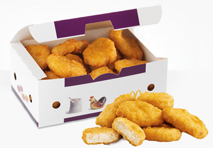 McDonald's chicken McNuggets