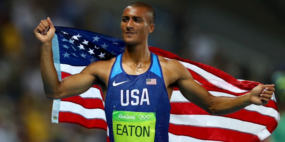 Meet the World's Greatest Olympic Athlete Ashton Eaton Won Another Gold Medal in the Decathlon    Dominance