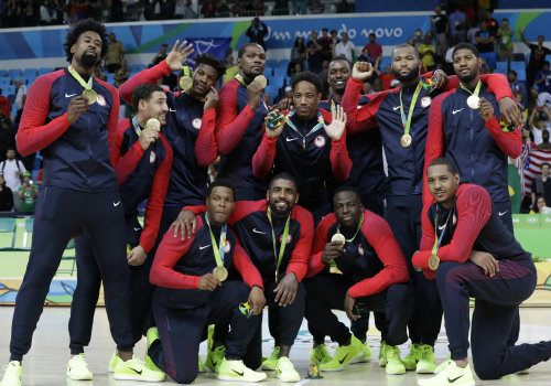 Men’s basketball wins third consecutive gold medal   
   
   Share   


     Email