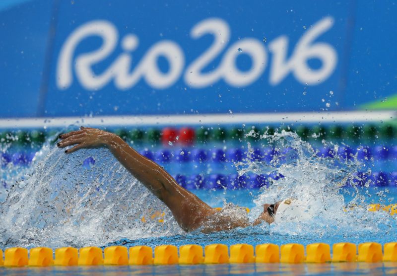 Several Olympic swimmers listed with wrong qualifying times