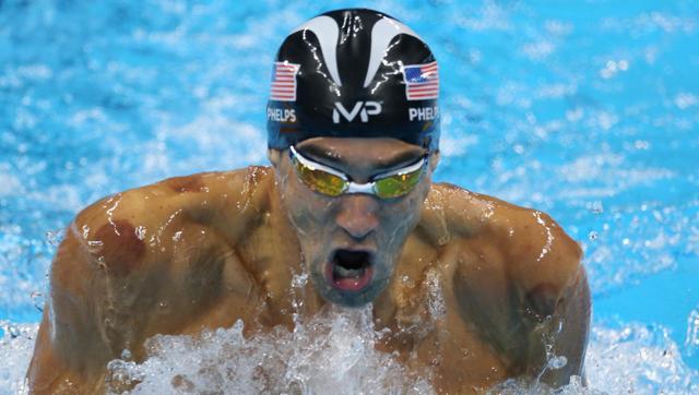 Michael Phelps of USA competes in Rio 2016