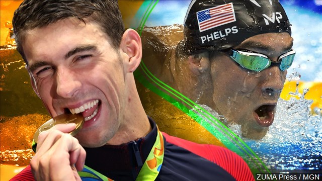 US wins men's medley relay, golden send-off for Phelps