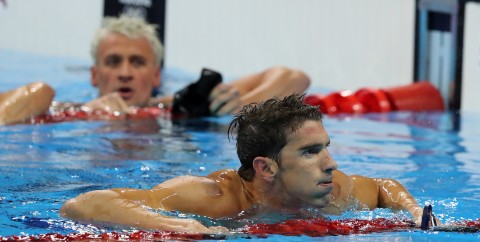 Michael Phelps front and Ryan Lochte will have one more showdown in the 200-meter individual medley Thursday night