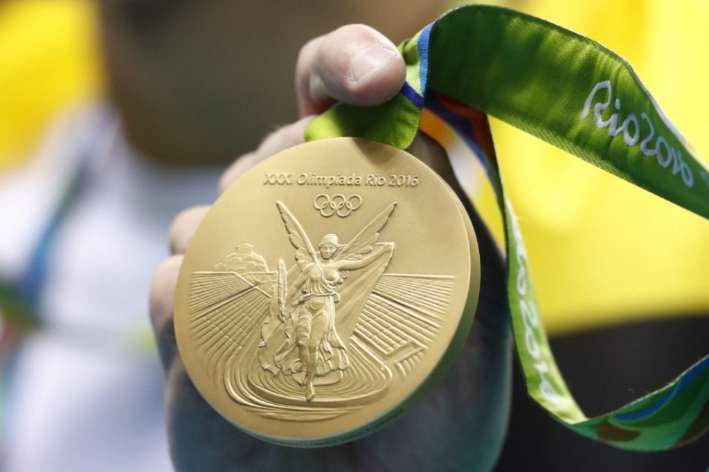 The Rio version of an Olympic gold medal is the heaviest — at 500 grams — in the history of the Summer Games