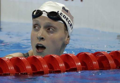 Ledecky, not Franklin, all the swimming rage at Rio Olympics