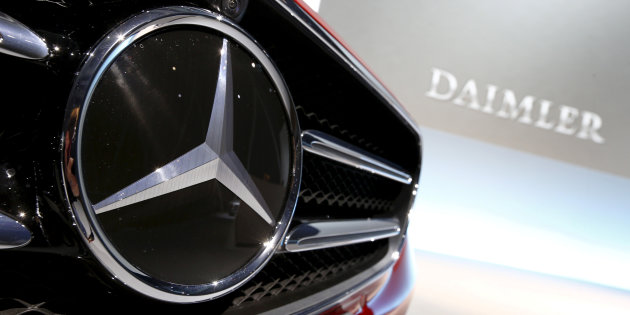 Michaela Rehle  Reuters                       The Mercedes Benz logo