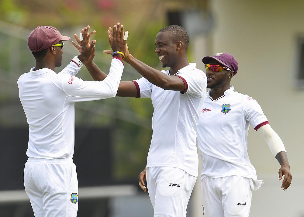 Miguel Cummins picked three wickets in the first innings