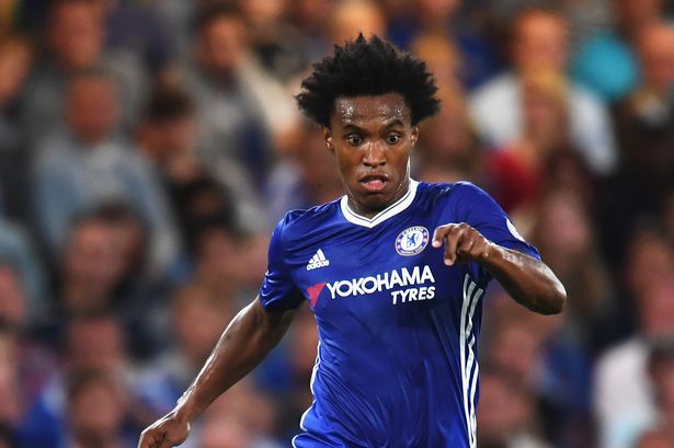 Mike Hewitt  Getty Images

Rested at Watford Willian of Chelsea in action