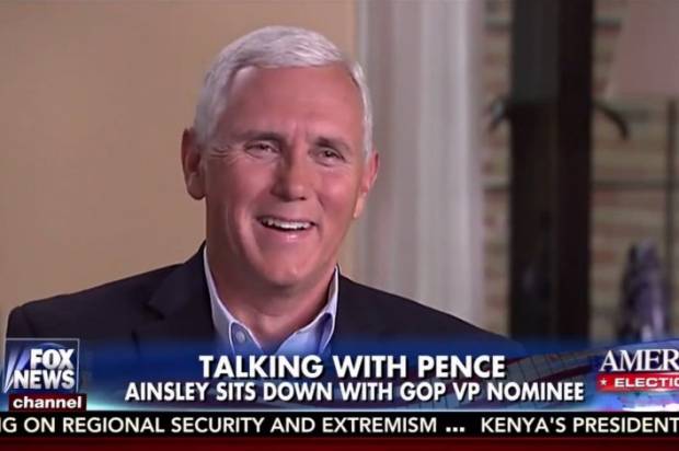 Mike Pence shocks Fox News host after laughing off Trump's claim to 95% of Black support in 2020