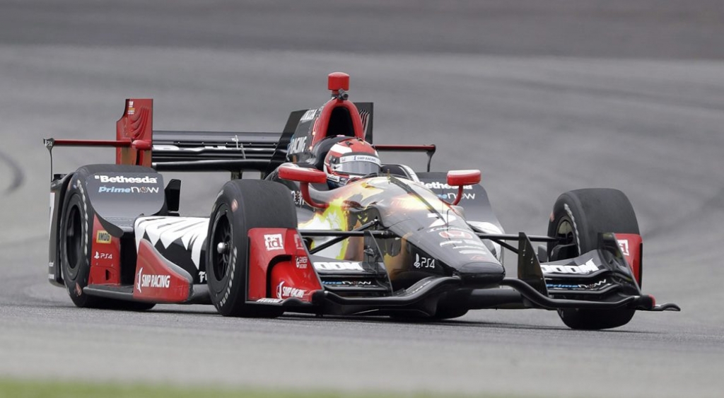 Mikhail Aleshin wins pole at Pocono; Josef Newgarden 2nd