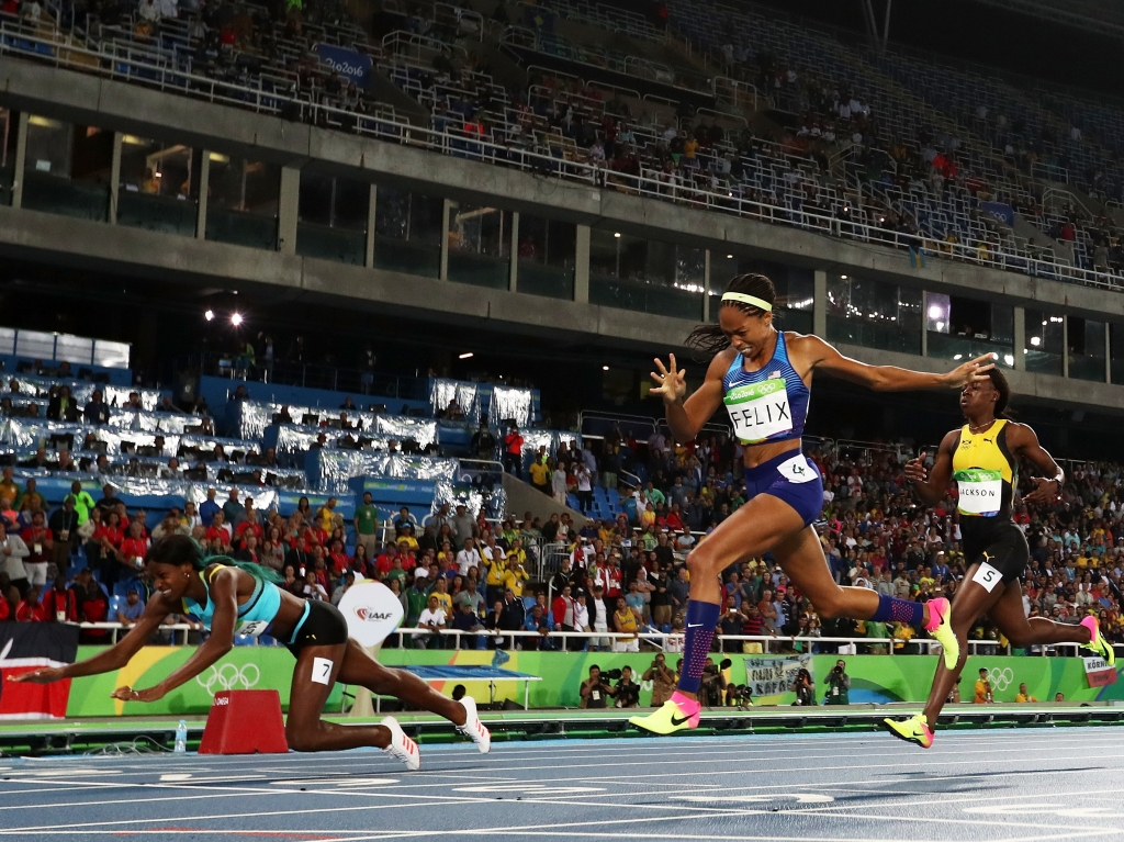 Allyson Felix Wins Silver As The Bahamas' Miller Takes Gold In 400-Meter Final