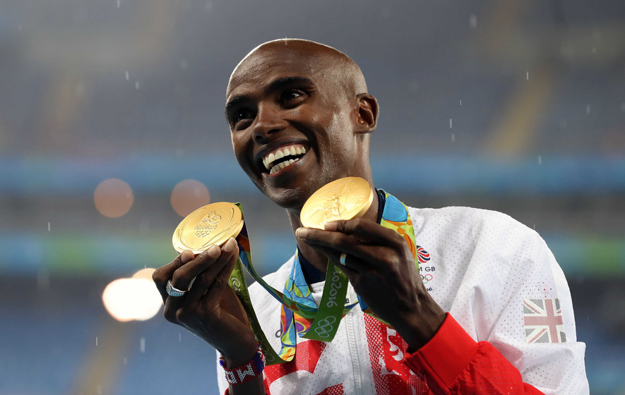 Mo Farah races to long-distance double for second Olympics in row