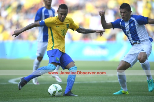 Brazil's Neymar nets fastest Olympic goal at 15 seconds