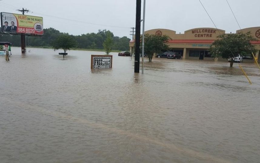 The Latest: Flash flood watch issued for Alabama Gulf coast