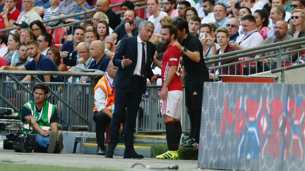 Mourinho explains decision to sub'angry Mata