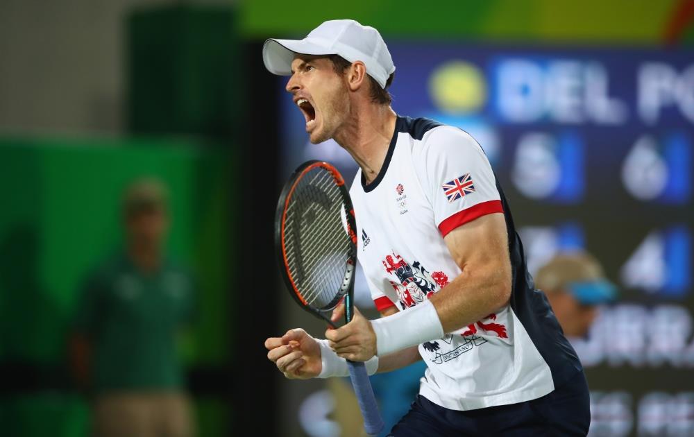 Andy Murray makes history beating Juan Martin del Potro to win consecutive Olympic tennis gold at Rio 2016