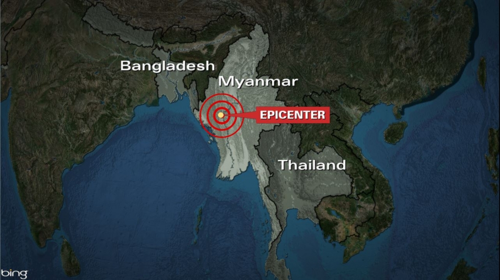 Powerful 6.8 magnitude earthquake hits Myanmar: USGS