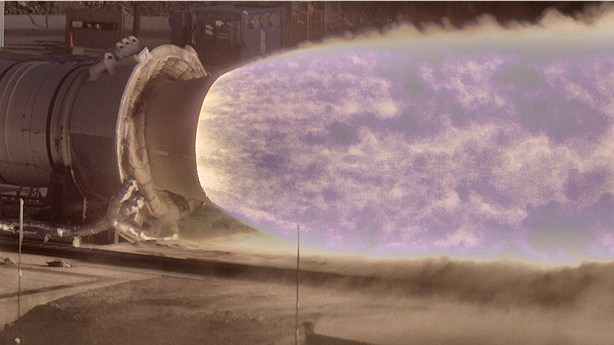 NASA's New High Dynamic Camera Records Rocket Blast