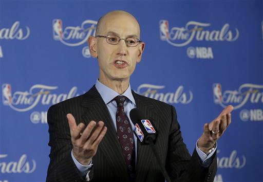 AP Images DO NOT REUSE Adam Silver