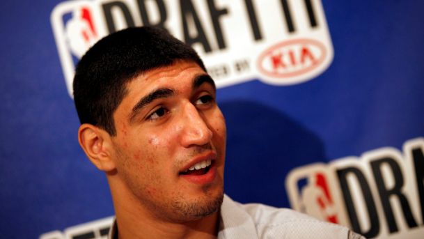 NBA player Enes Kanter at a media availability in 2011. Mike Segar  Reuters