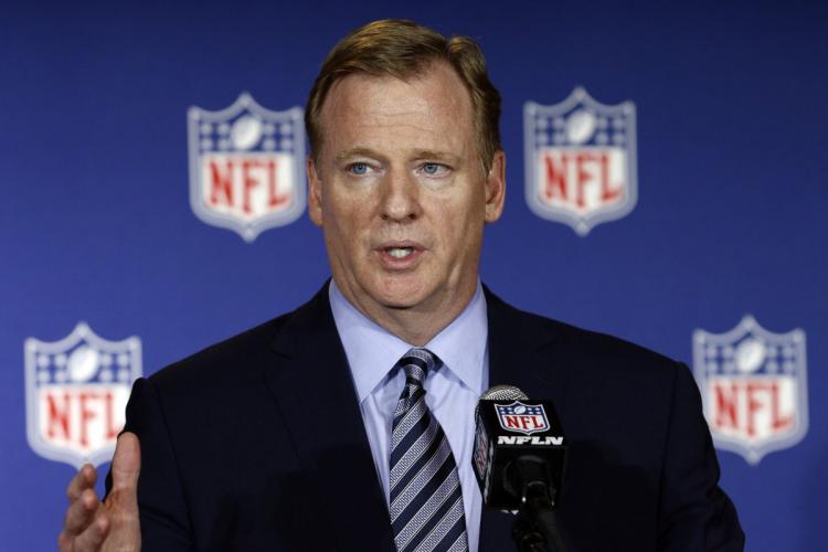 NFL Commissioner Roger Goodell finds himself in another dispute with players who are trying to protect their rights