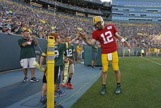 More than 66000 attend Packers' Family Night practice