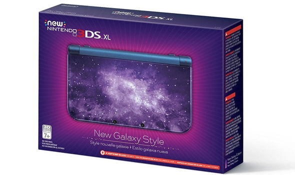 The new Nintendo 3DS XL Galaxy design has been revealed by Nintendo today