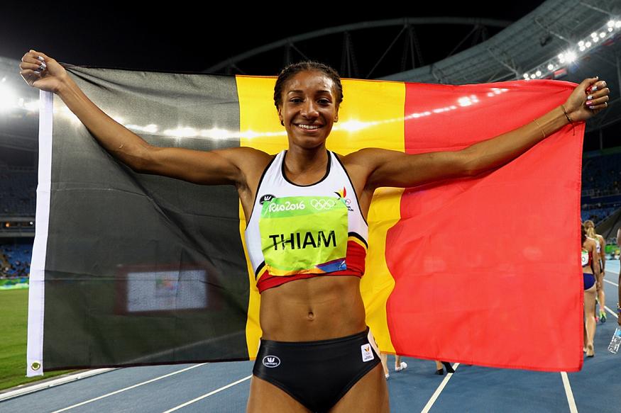 Rio Olympics 2016 Thiam Trumps Ennis Hill for Heptathlon Gold