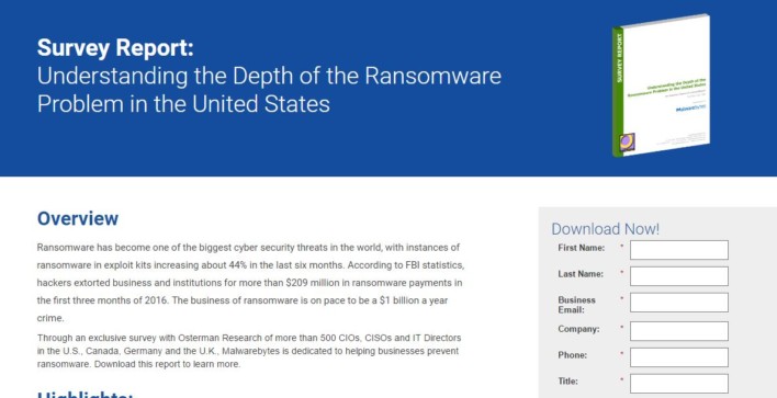 Report: Only 3 percent of U.S. companies pay attackers after ransomware infections